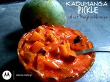 Kadumanga Achar Recipe |Raw Mango pickle Kerala style