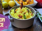 Lemon rice and more