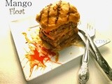 Mango Float|a Filipino dessert