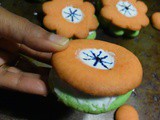Mother India cookies|Tri color cookies|Sandwich cookies|Republic day food special