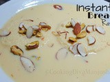 Quick and easy Bread Rasmalai