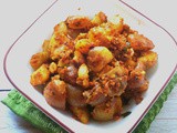 Spicy Peanut potato fry