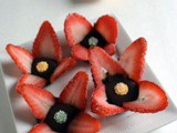 Strawberry Blossom |Quick Strawberry chocolate recipe|Valentine snack