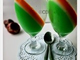 Tri Color Panna Cota