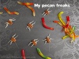 Trick or treat - My Pecan buggy freaks| Quick Halloween snack
