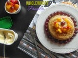 Whole wheat pancakes without buttermilk (Thin and healthy version)
