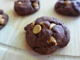 Chocolate Peanut Butter Peanut Butter Chip Cookies