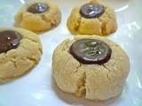 Chocolate Thumbprint Cookies