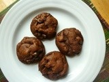 Double Chocolate Fudge Cookies