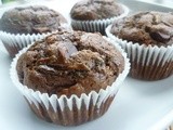 Double Chocolate Zucchini Muffins - a Guest Post on Simply Life