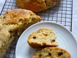 Happy St. Patrick's Day, 2013! And Irish Soda Bread with Whiskey Soaked Raisins and Whiskey Butter Syrup