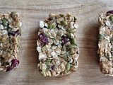 Homemade, Healthy Peanut Butter Oat Granola Bars