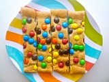 M & m Cookie Sticks