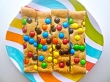 M & m Cookie Sticks