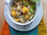 Mango Black Bean Quinoa Salad