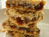 Maple Date Bars