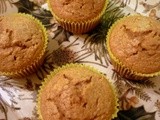 Pumpkin Gingerbread Muffins