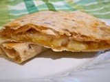 Pumpkin, Peanut Butter, & Banana Quesadillas