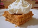 Pumpkin Pudding Graham Cracker  Cake 