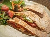 Smoked Salmon and Goat Cheese Quesadillas