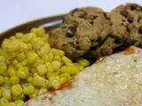 Pizza, Corn, and a Cookie