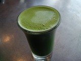 Wheatgrass Fruit Smoothie