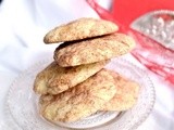 Do you like eggnog? Eggnog Snickerdoodle Cookies