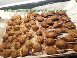 Appetizer Meatballs and Homemade Sausage Skewer Recipe