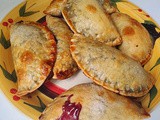 Baked Blueberry Empanadas