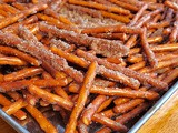 Baked Cinnamon Sugar Pretzel Sticks