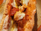Baked Meatball Submarine