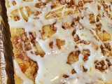 Banana Sour Cream Streusel Bars