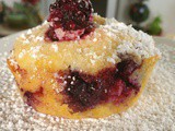 Blackberry Sour Cream Muffins
