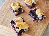 Blueberry Crumble Bars