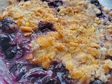 Blueberry Crumble