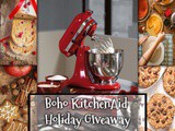 Boho KitchenAid Holiday Giveaway 2018 and Cranberry Zucchini Muffins