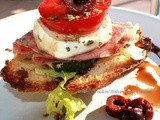 Bruschetta Antipasto Appetizer