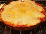 Buffalo Chicken Casserole Pie