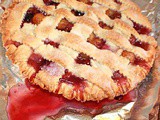 Butter Crust Deep Dish Peach or Cherry Berry Cobbler