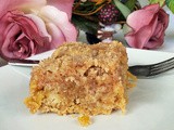 Buttermilk Apple Streusel Cake