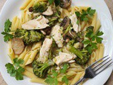 Chicken Broccoli Pasta with Lemon Sauce