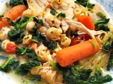 Chicken Chickpea Florentine Soup