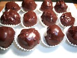 Chocolate Covered Coconut Candy Balls