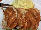 Easy Leftover Pork Covered Sandwich Recipe