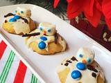 Florida Melting Snowman Cookies