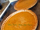 Fresh Pumpkin Pie Recipe