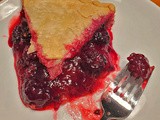 Fresh Red Raspberry Pie