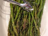 Garlic Roasted or Air Fried Asparagus