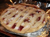 Grandma's Strawberry Rhubarb Pie Recipe