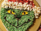 Grinch and Wreath Rice Krispie Treats